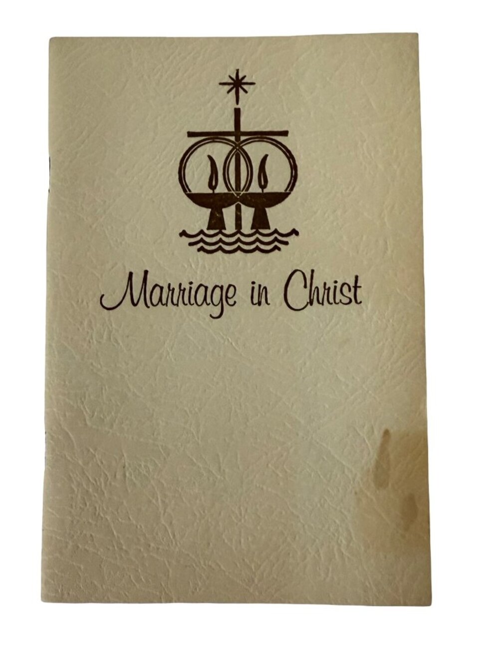 Vintage 1970 Marriage in Christ Catholic Wedding Nuptial Mass Liturgical Press